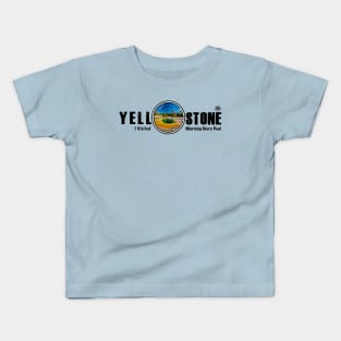 I Visited Morning Glory Pool, Yellowstone National Park Kids T-Shirt